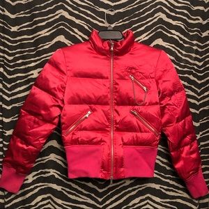 Satin Puffer Jacket